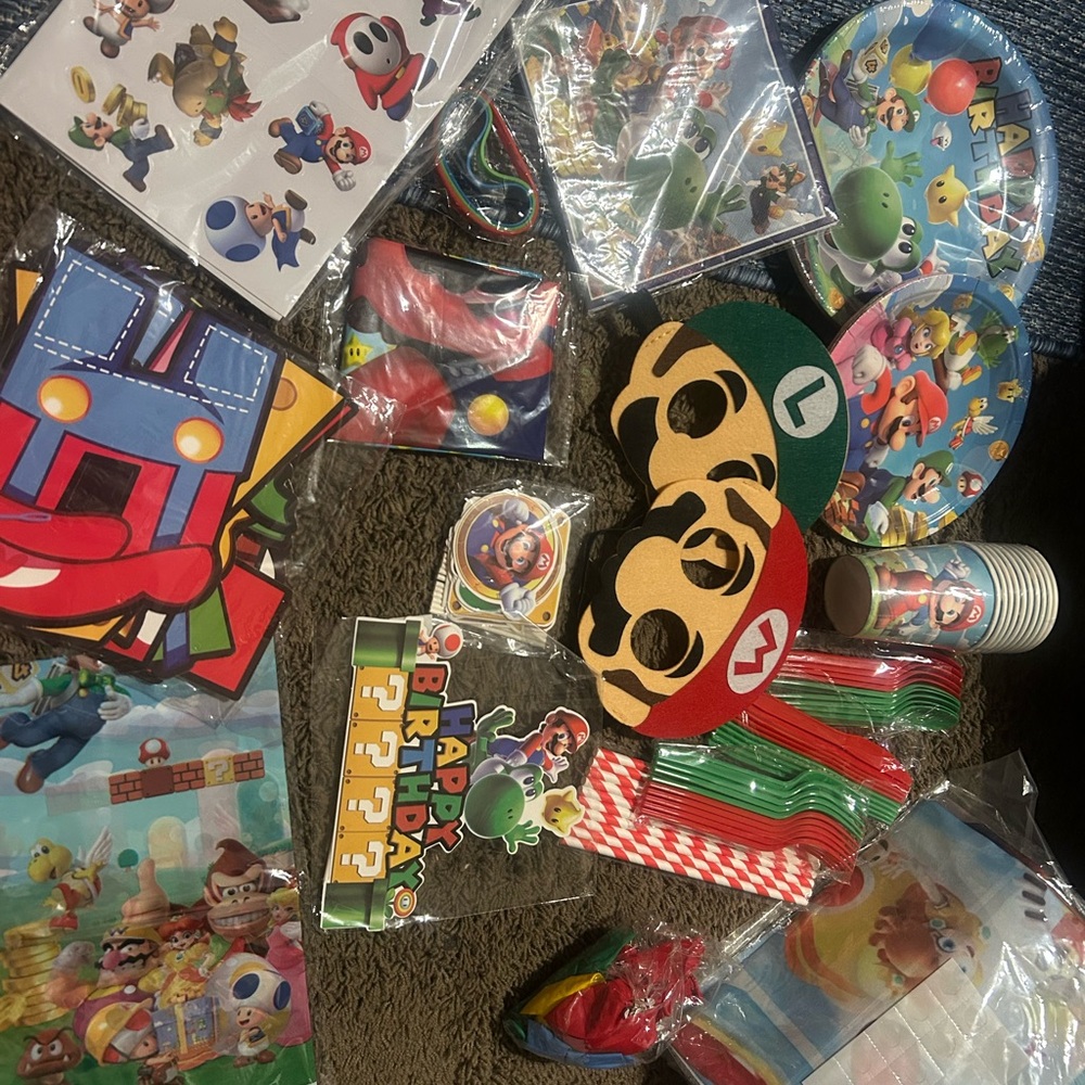 Mario Supplies Set